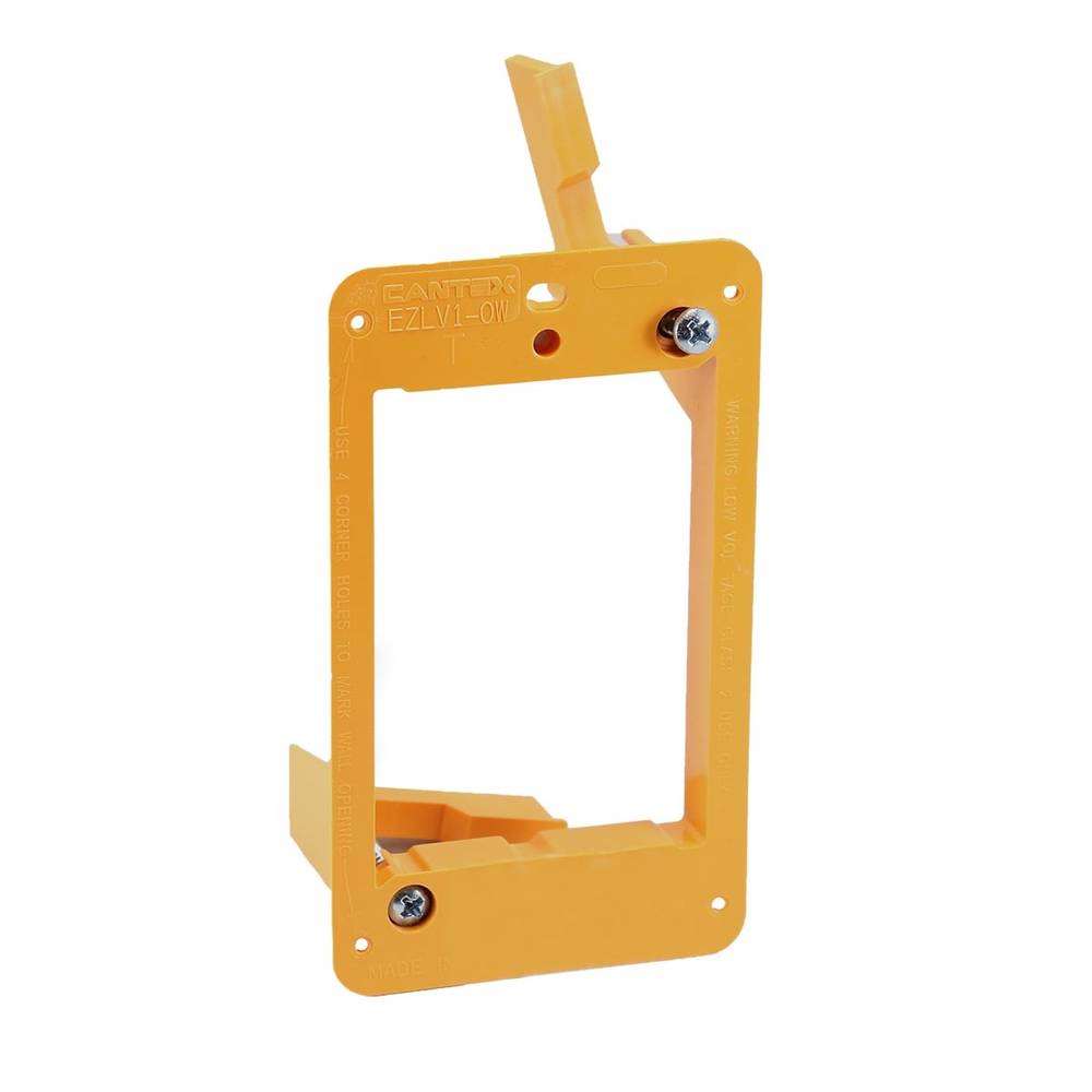 CANTEX 1-Gang Plastic Old Work Square Electrical Box | LEZLV1-OW