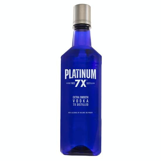 Platinum 7x Seven Times Distilled Extra Smooth Vodka (750 ml)