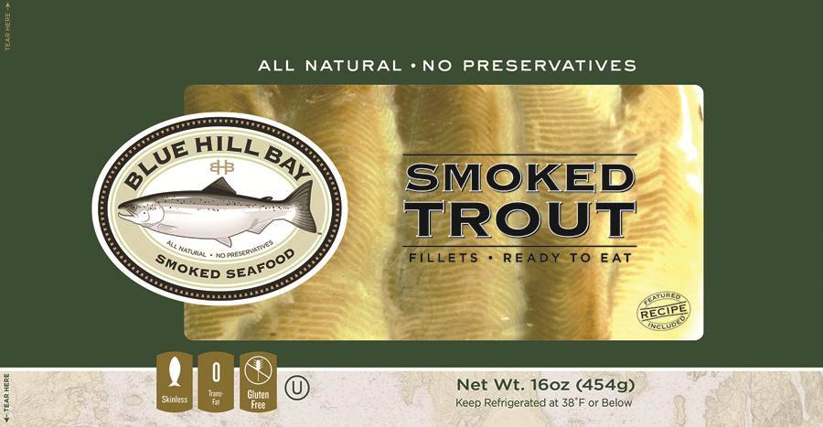 Acme Whole Smoked Trout, farmed, Canada (1 Unit per Case)