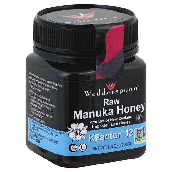 Wedderspoon Kfactor 12 Raw Multifloral Manuka Honey (8.8 oz)
