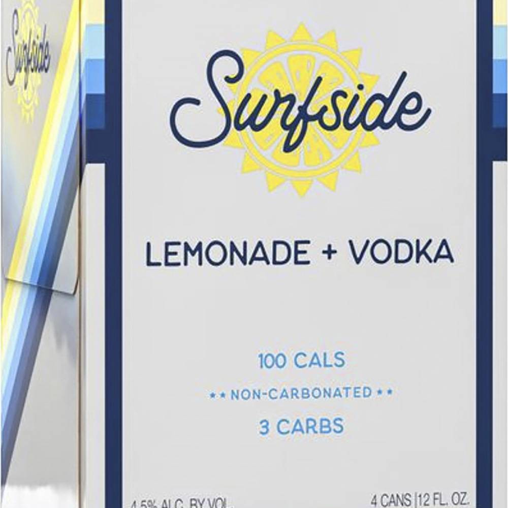 Surfside Iced Tea and Vodka Hard Selrzer (4x 12oz cans)