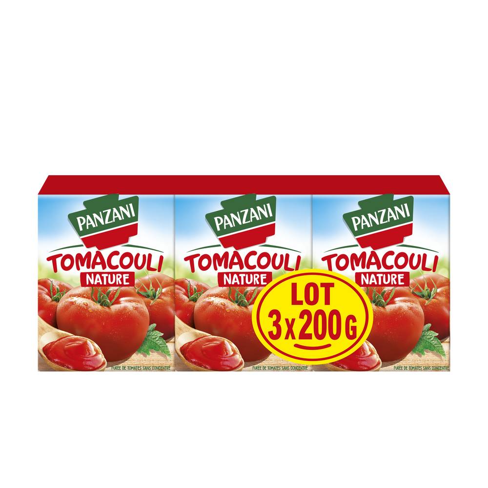 Panzani - Sauce tomacouli nature (600g)