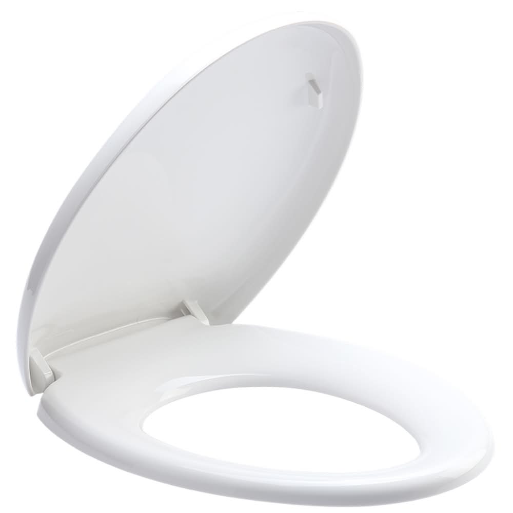 Estilo White Quick Release Soft Close Toilet Seat