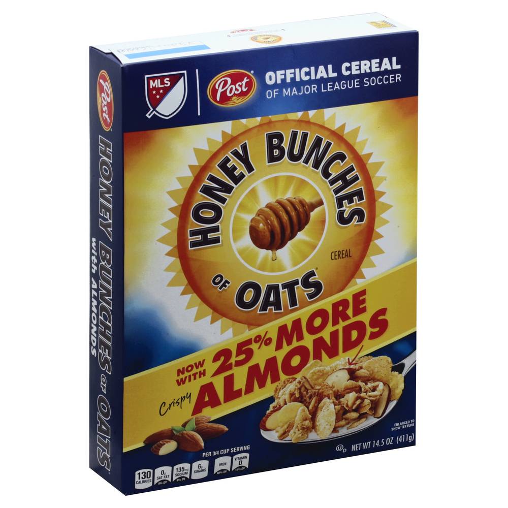 Honey Bunches Of Oats Cereal With Almonds (14.5 oz)