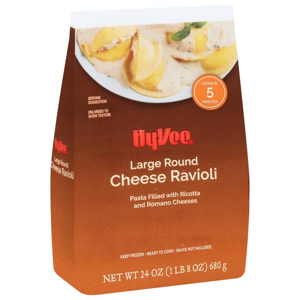 Hy-Vee Large Round Cheese Ravioli