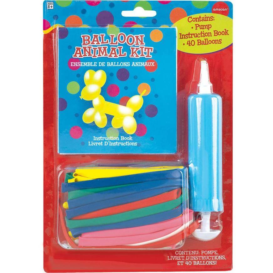 Party City Uninflated Balloon Animals Kit (40 ct) (assorted)