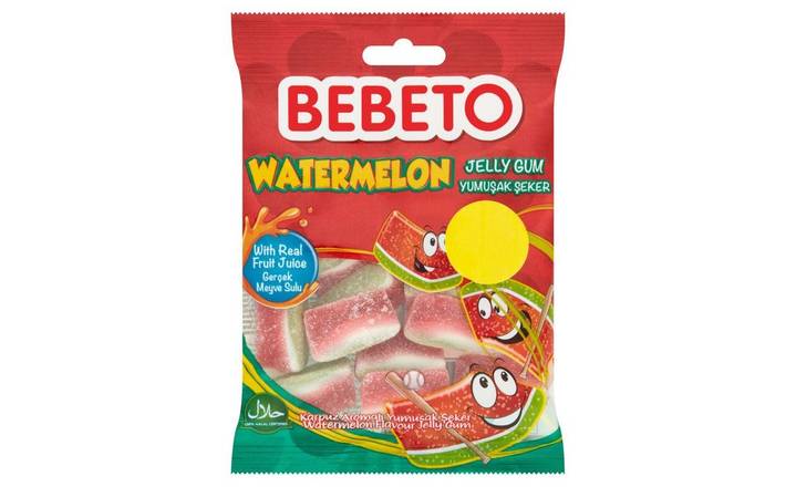 Bebeto Watermelon Jelly Gum 70g (396381)