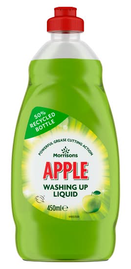 Morrisons Apple, Explosion Washing Up Liquid (450ml)