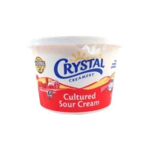 Crystal Creamery Cultured Sour Cream (16 oz)