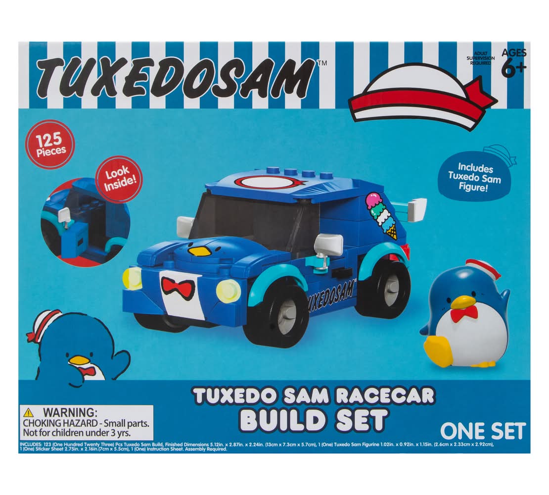 Hello Kitty And Friends® Racecar Build Set Tuxedo Sam
