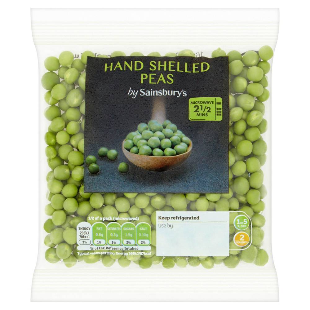 Sainsbury's Shelled Peas 160g