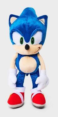 Sonic The Hedgehog Plush 18" Backpack