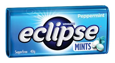 Eclipse Peppermint Mints 40G