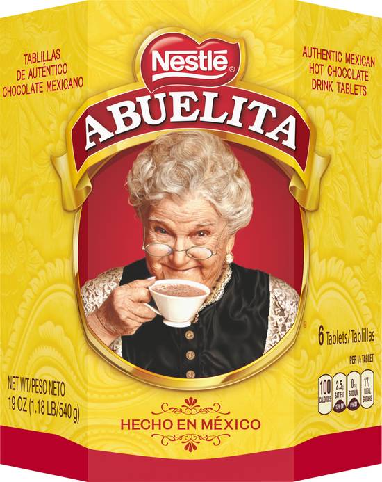 Abuelita Mexican Hot Chocolate Drink Tablets (6 ct, 19 oz)