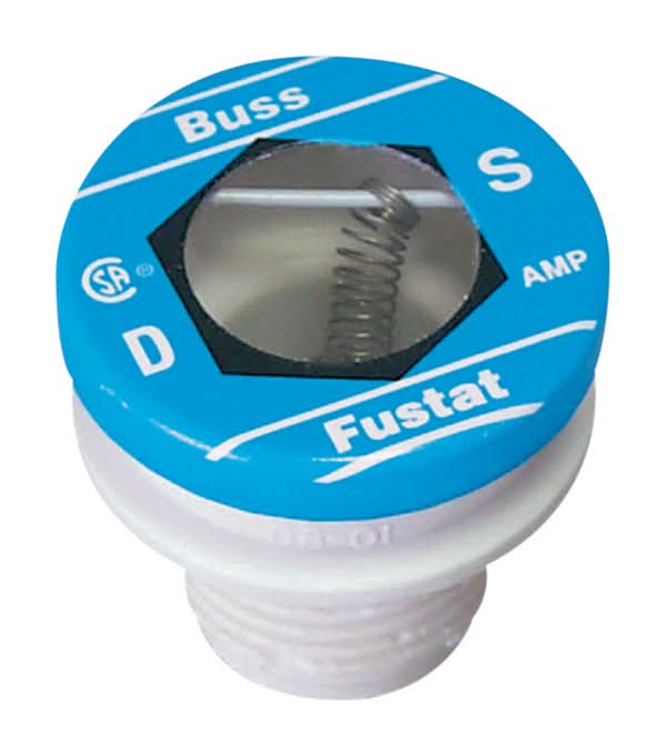 Bussmann 10 Amps Type S Plug Fuse 1 Pk