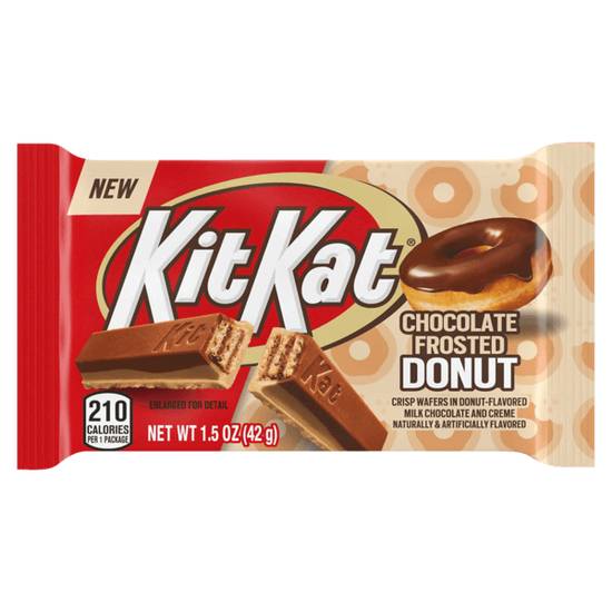 KIT KAT® Chocolate Frosted Donut Flavored Wafer Candy Bar 1.5oz