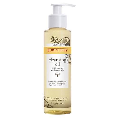 Burt's Bees 100% Natural Facial Cleansing Oil for Normal to Dry Skin - 6.0 fl oz