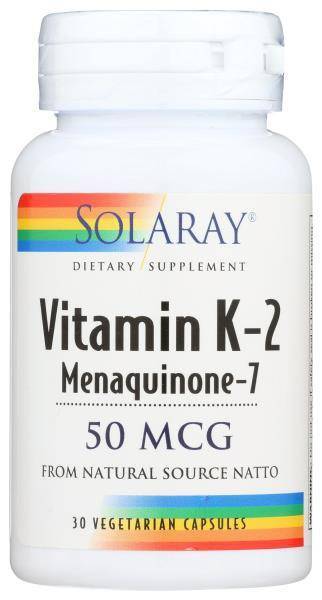 Solaray Vitamin K-2 50 Mcg