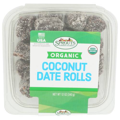 Sprouts Organic Coconut Date Roll
