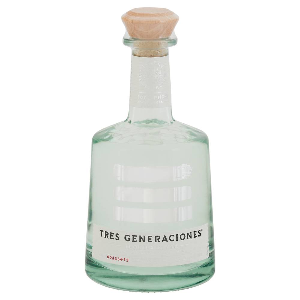 Tres Generaciones Plata Tequila Liquor (750 ml)