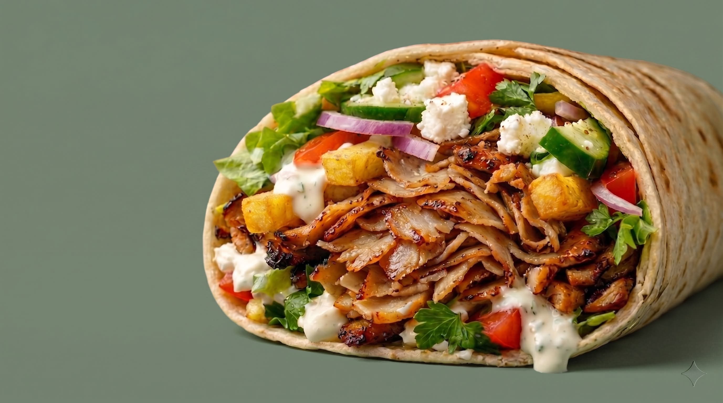 Le Wrap Kebab & Feta 🍟 ❤️