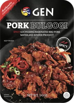 GEN Spicy Pork Bulgogi (14 oz)