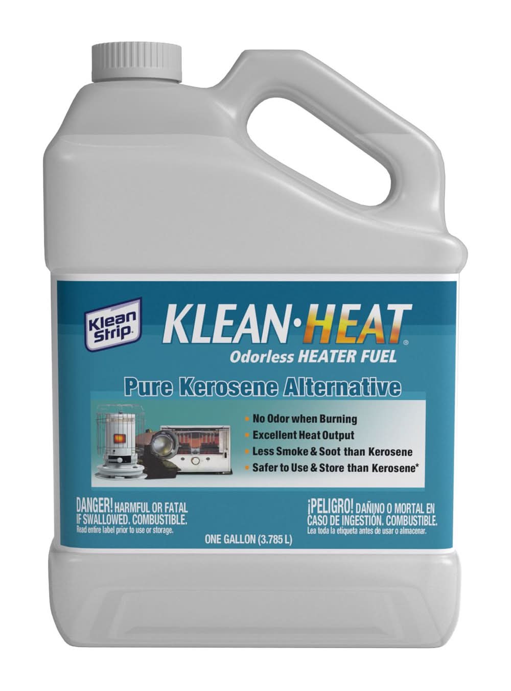 Klean Strip Klean-Heat Kerosene Alternative For Heaters/Lamps/Stoves 128 Oz