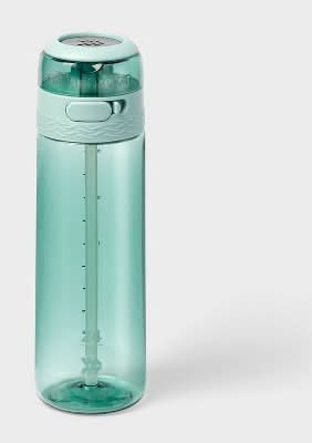 All In Motion Tritan Hydration Water Bottle 24 oz, Soft Green