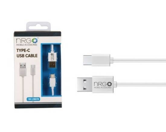 NRG Type-C To USB Charging Sync Cable (1M)