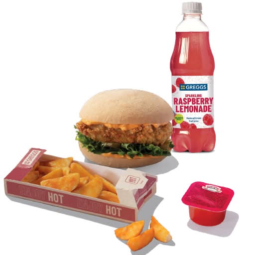 Chicken Burger, Side & Drink Deal