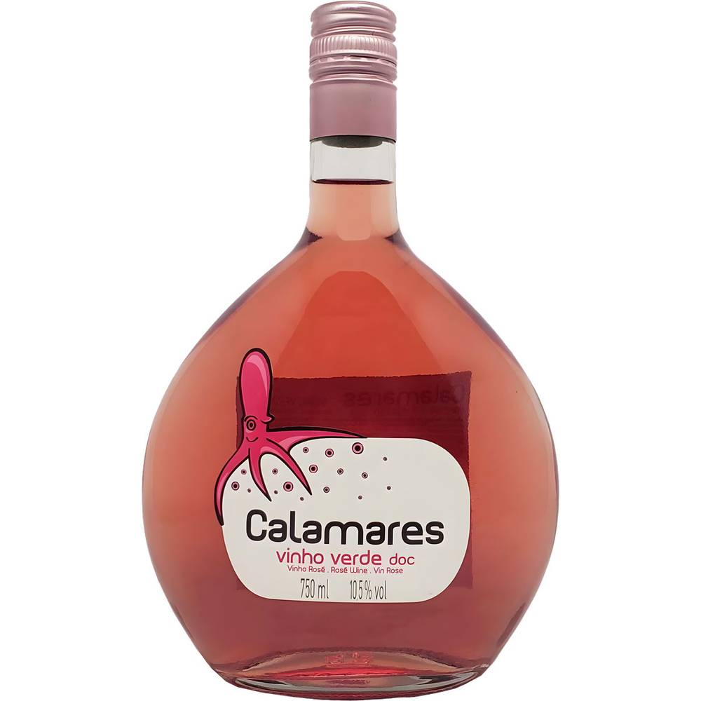 Enoport vinho verde português calamares doc rosé (750 ml)