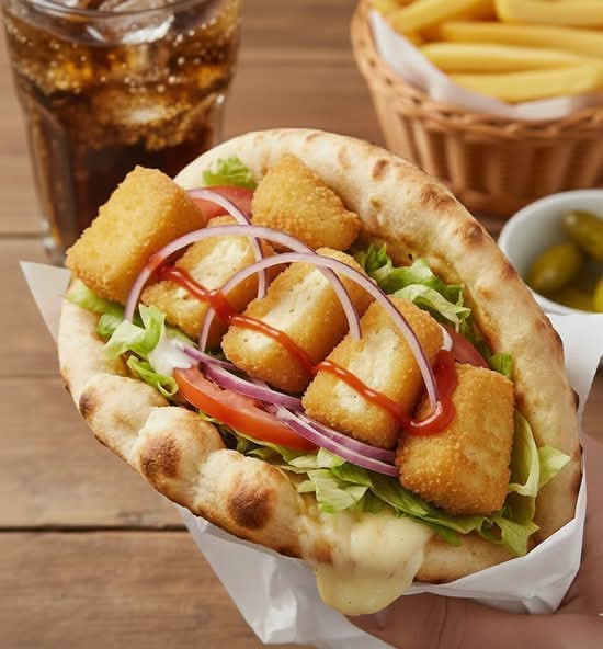 Menu Nan Bouchées Camembert🧆 🍟+🥙+🍹
