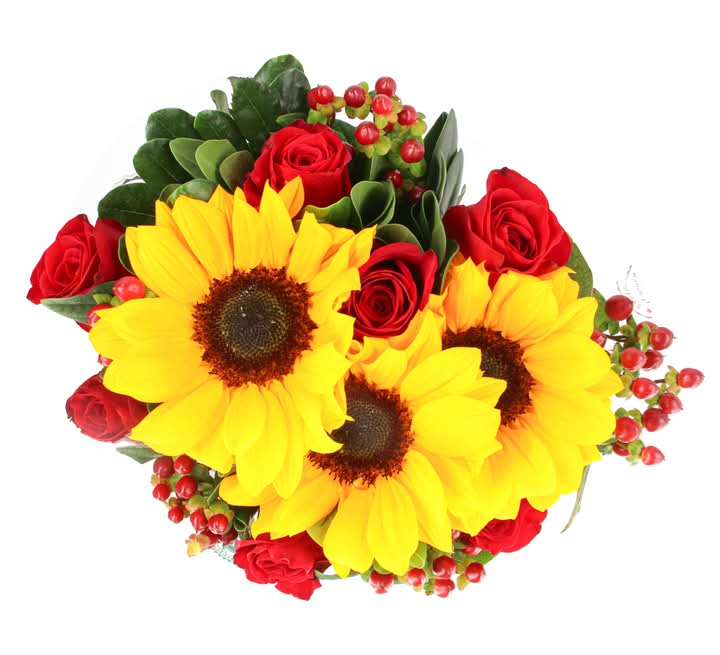 Floral Boutique · Bouquet sunshine & rose (300 g)