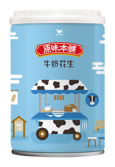原味本舖牛奶花生CAN255g <255g克 x 1 x 1CAN罐>
