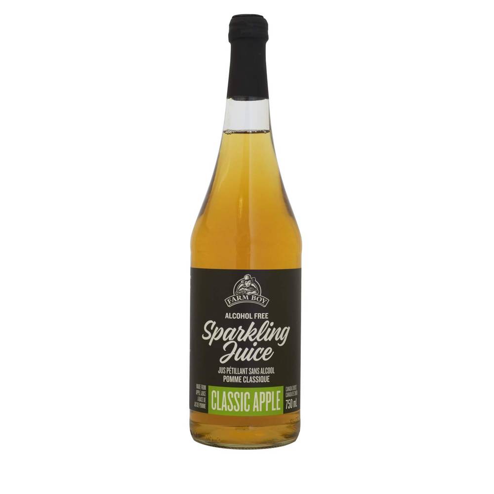 Farm Boy™ Classic Apple Sparkling Juice (750 ml)