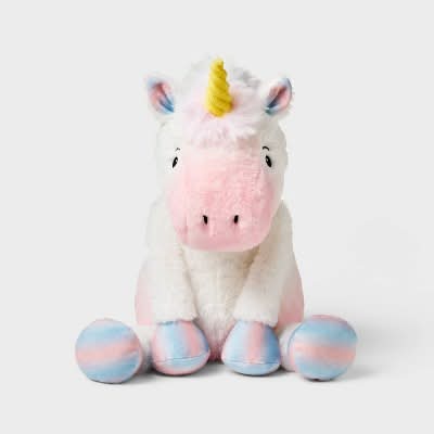 Gigglescape Ombre Unicorn Stuffed Animal, 11.5 in