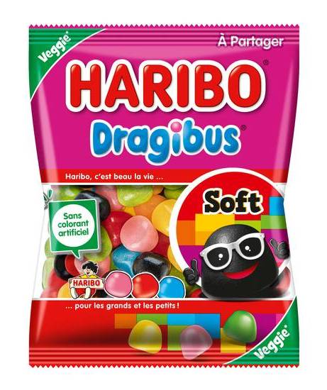 Haribo bonbons dragibus soft
