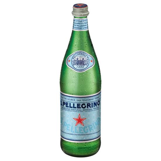 Sanpellegrino Natural Sparkling Mineral Water (750 ml)