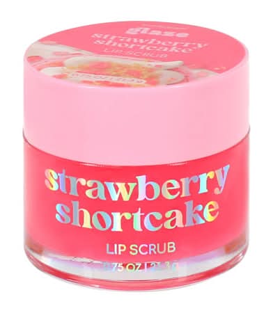 Glaze Strawberry Shortcake Lip Scrub 0.75oz Strawberry Shortcake