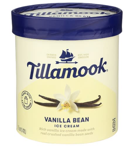 Tillamook Vanilla Bean Ice Cream