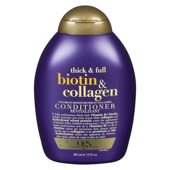 Organix Organic Biotin & Collagen Conditioner (385 ml)