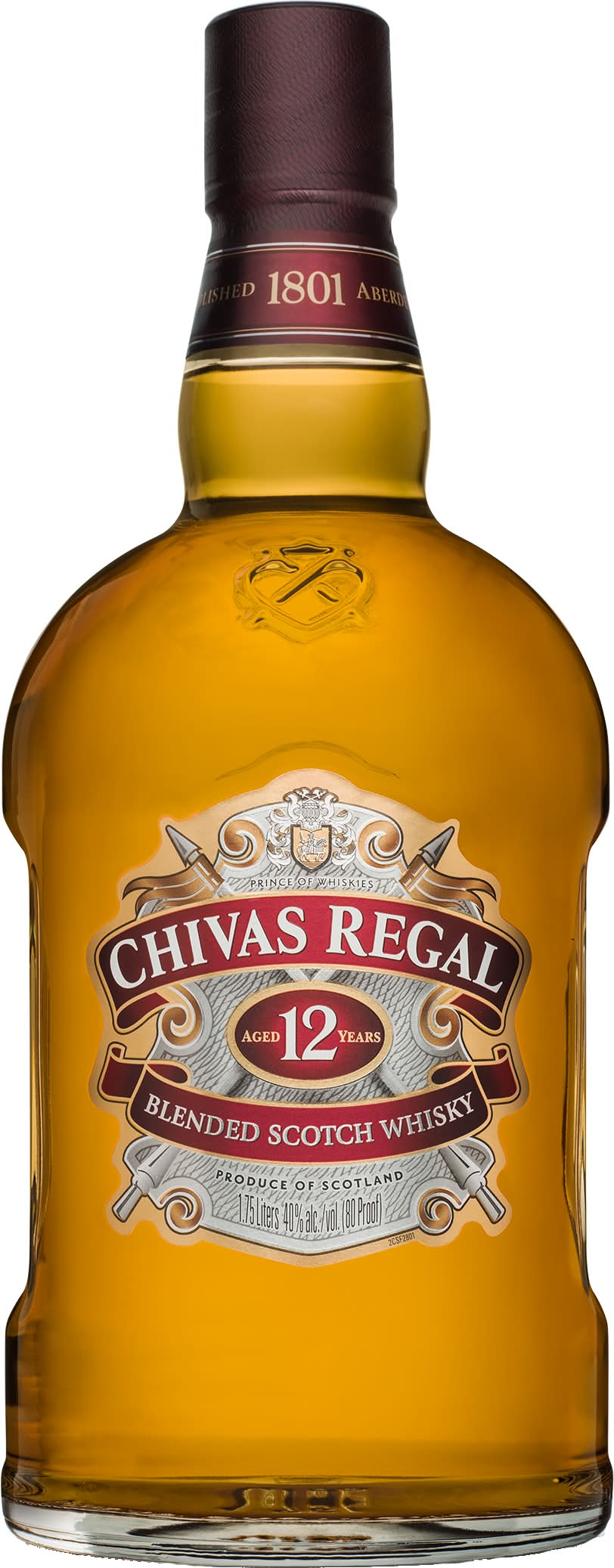 Chivas Regal Blended Scotch Whisky 12 Years (1.75 L)