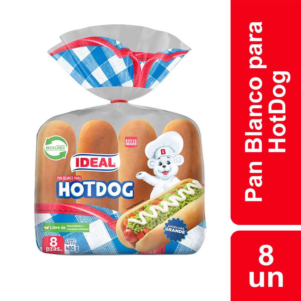 Ideal pan hotdog