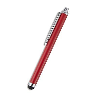 Staples Universal Slim Soft Tip Stylus Pointer, Red