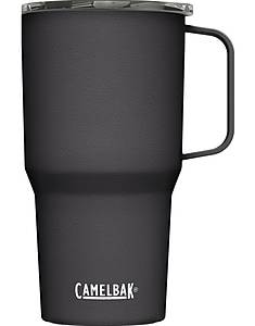 CamelBak Horizon Stainless Steel Double Wall Insulated Travel Mug, 24 oz., Black (2746001071)