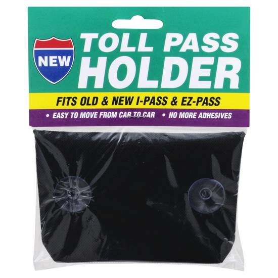 Ad Products Usa Toll Pass Holder Fits Old & New I-Pass & Ez-Pass (1 holder)