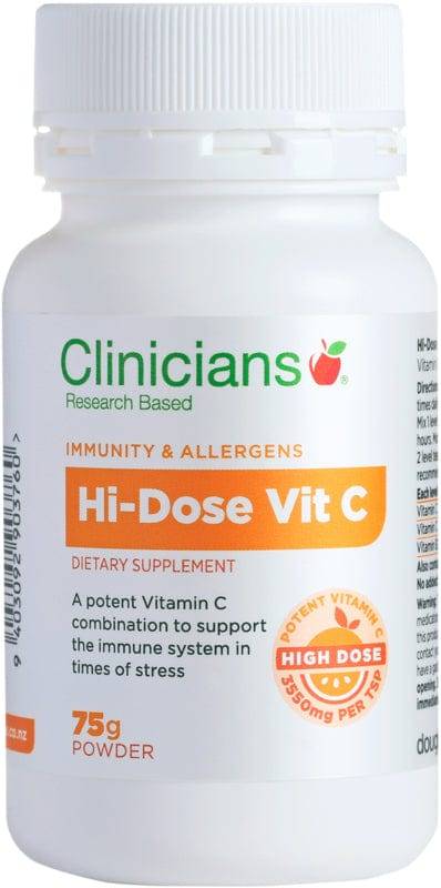 Clinicians Hi-Dose Vitamin C Powder 75g