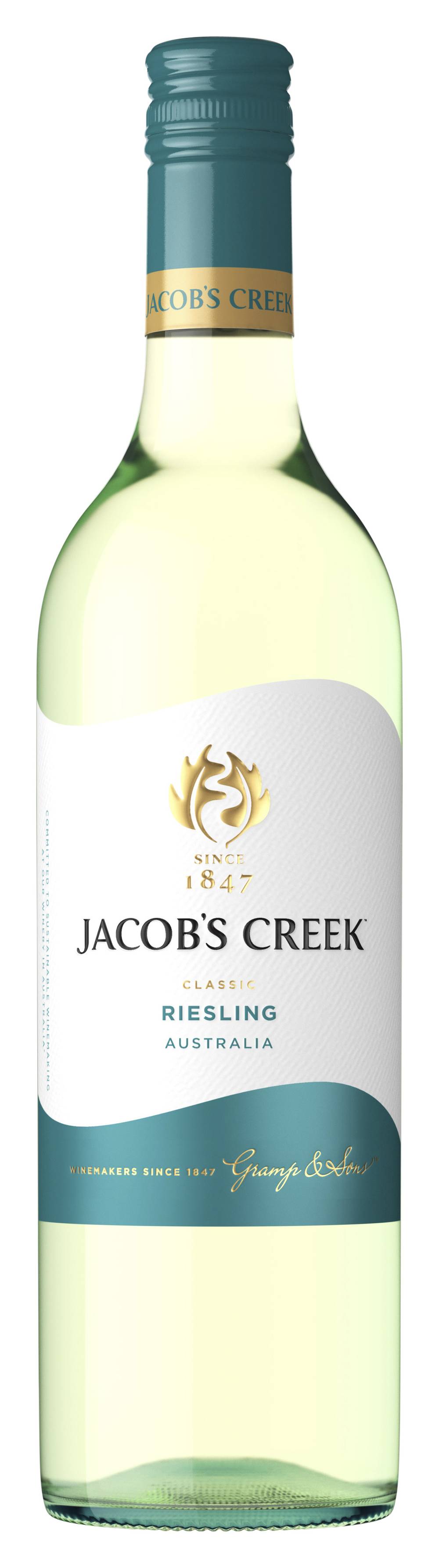 Jacob's Creek Classic Riesling White Wine (750mL)