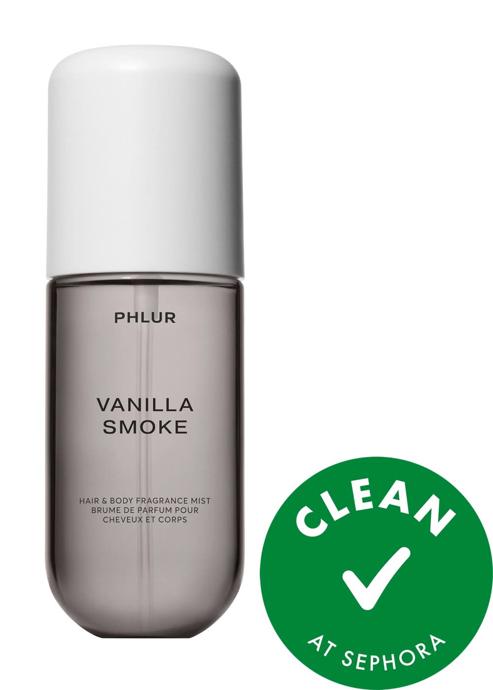 Phlur Mini Vanilla Smoke Body & Hair Fragrance Mist 3 oz / 88.7 mL eau de parfum spray