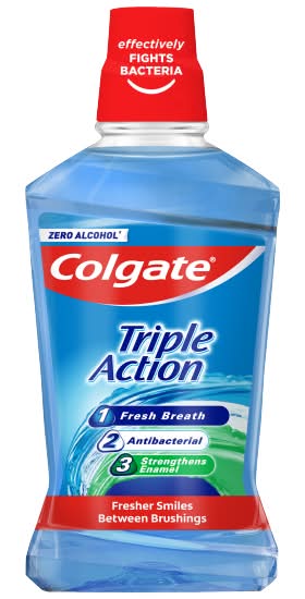 Colgate Triple Action Mouthwash (500ml)